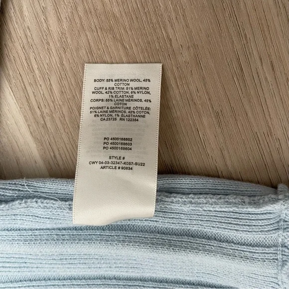 Wilfred Plunge Cardigan Heatwave Blue - Picture 6 of 6